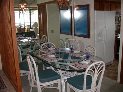 Polo Beach #302 Dining Room